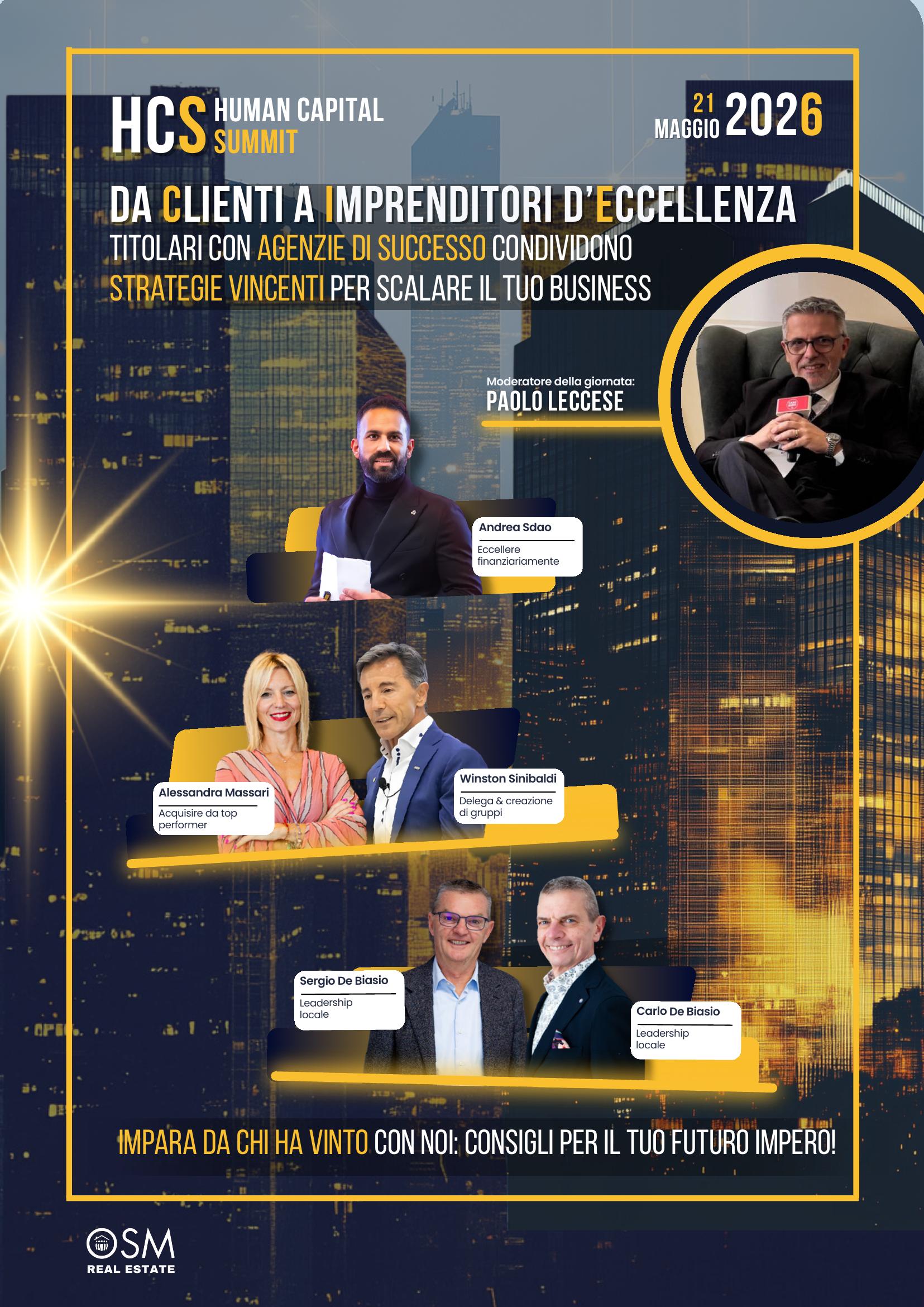 HCS 2026 — Panel Imprenditori